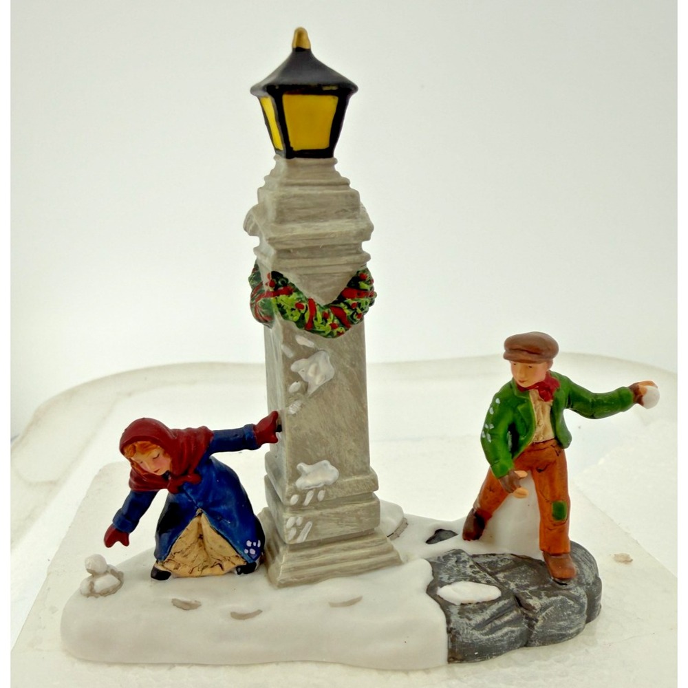 Dept 56 Dickens Village Snowball Fun #56.58012 Retired Christmas Accessory